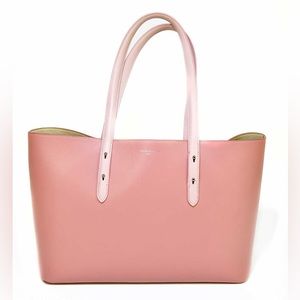 Aspinal of London Large Pink Leather Tote